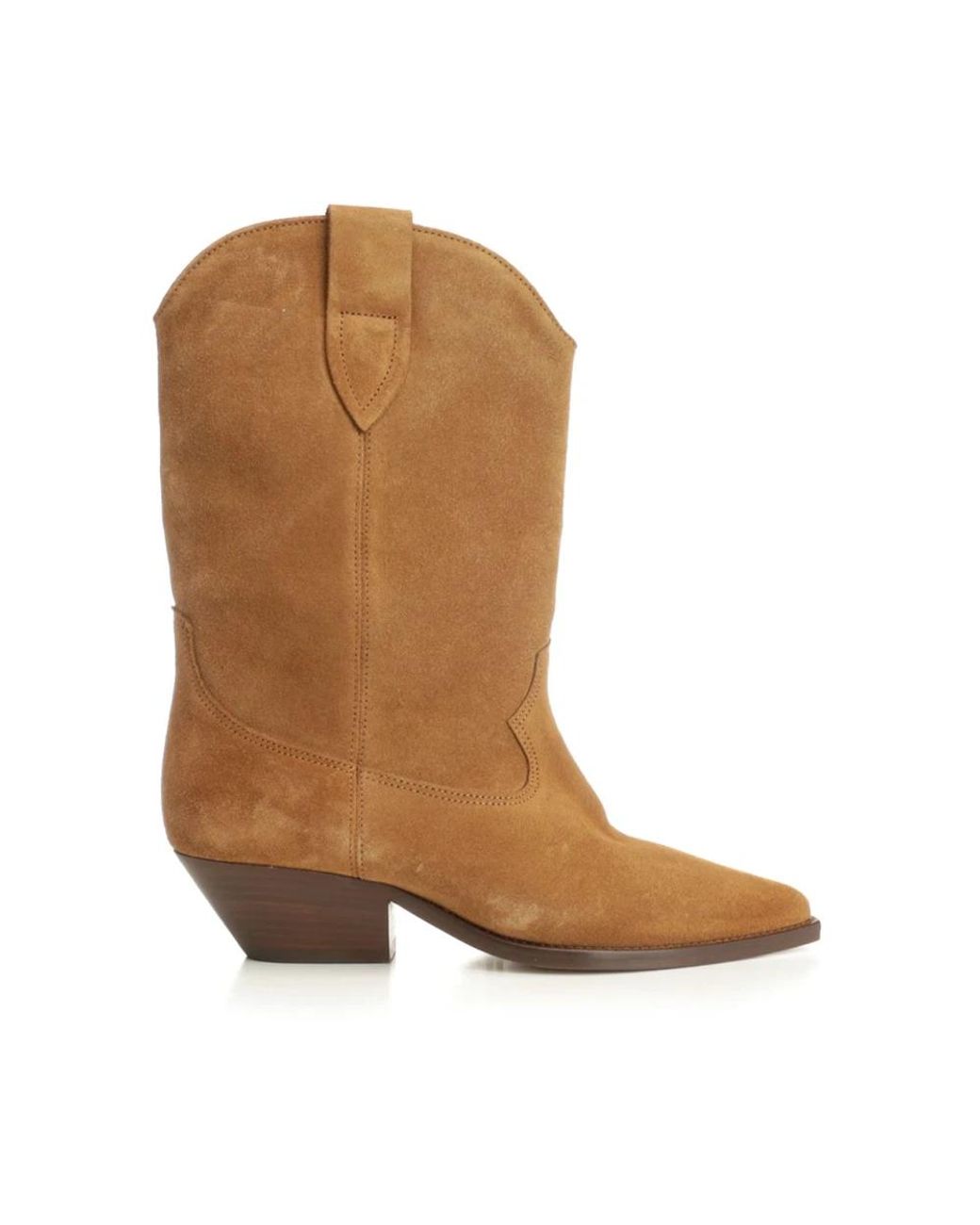 Isabel Marant Brown Cowboy & Biker Boots