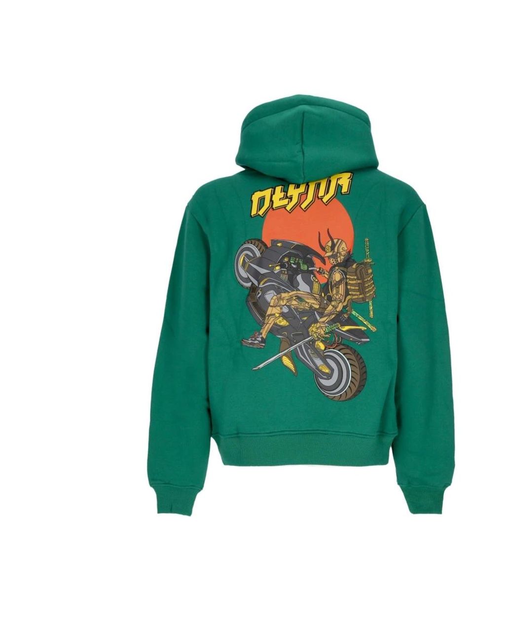 DOLLY NOIRE Green Hoodies for men