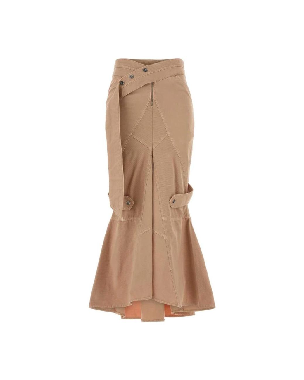 Blumarine Brown Midi Skirts