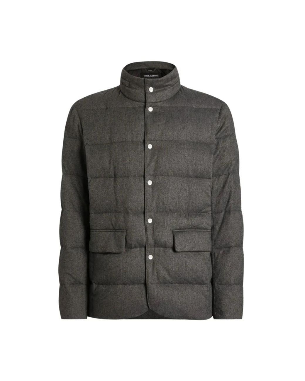 Dolce & Gabbana Gray Winter Jackets for men
