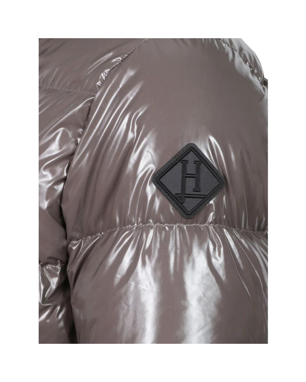 Herno Gray Down Jackets for men