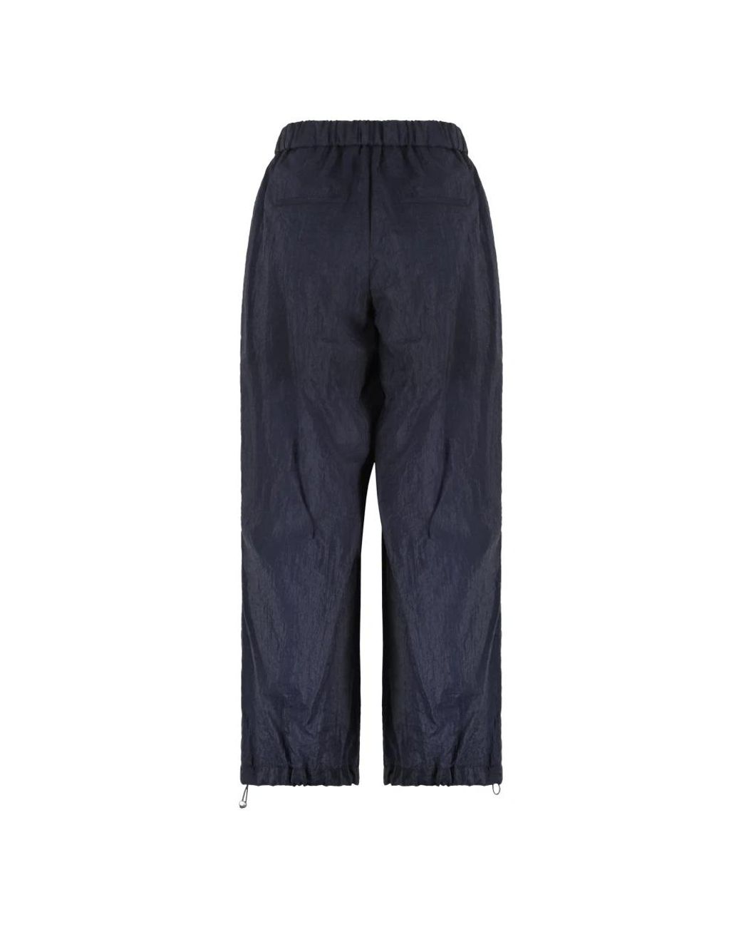 Peserico Blue Straight Trousers