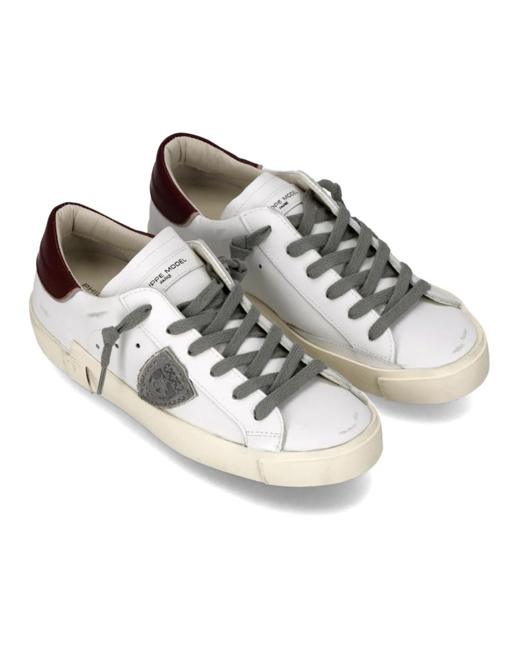 Philippe Model White Sneakers