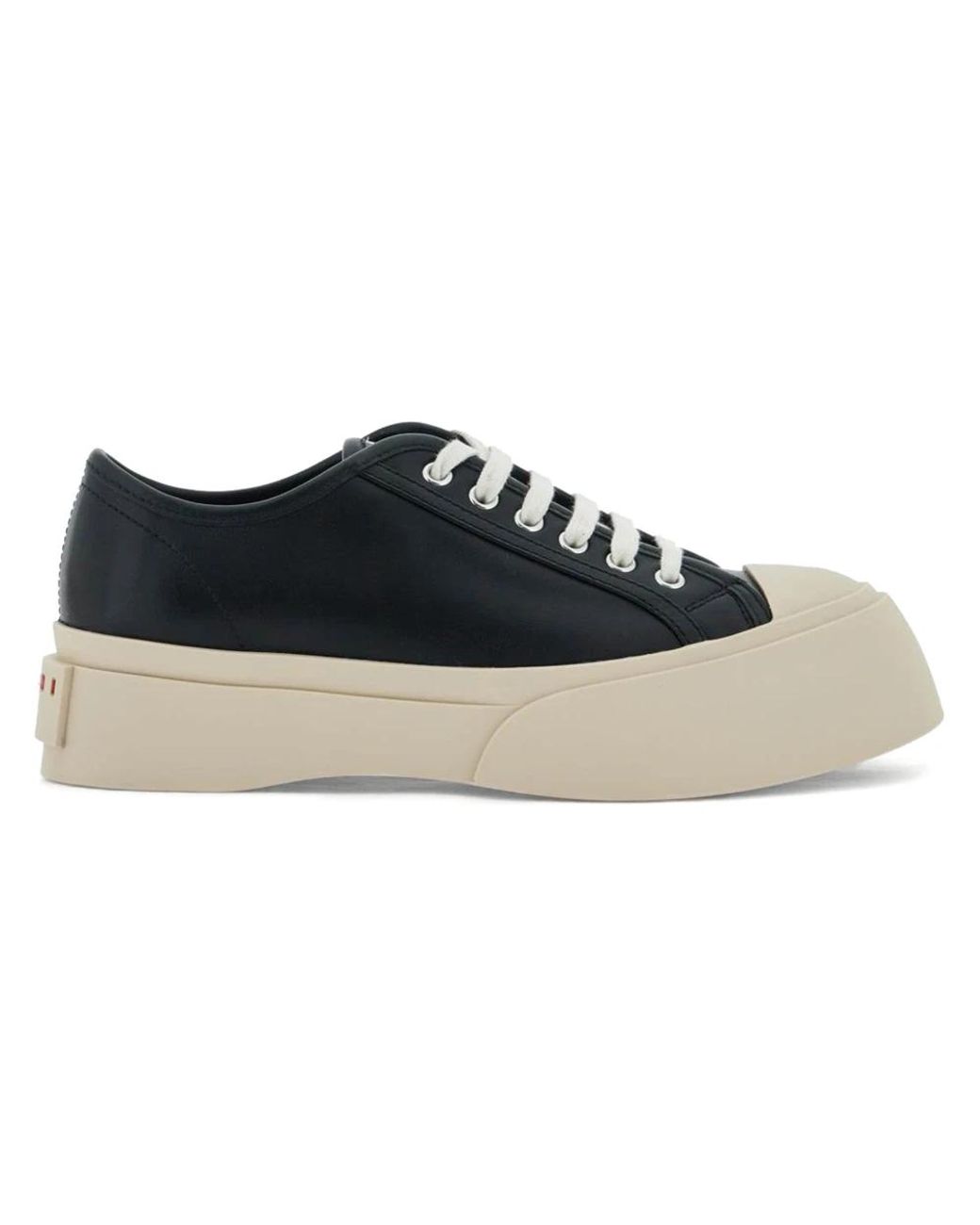 Marni Black Nappa Leather Pablo Sneakers