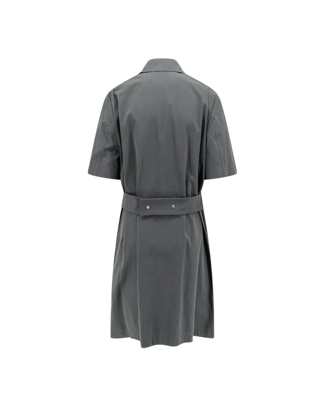 Burberry Gray Shirt Dresses