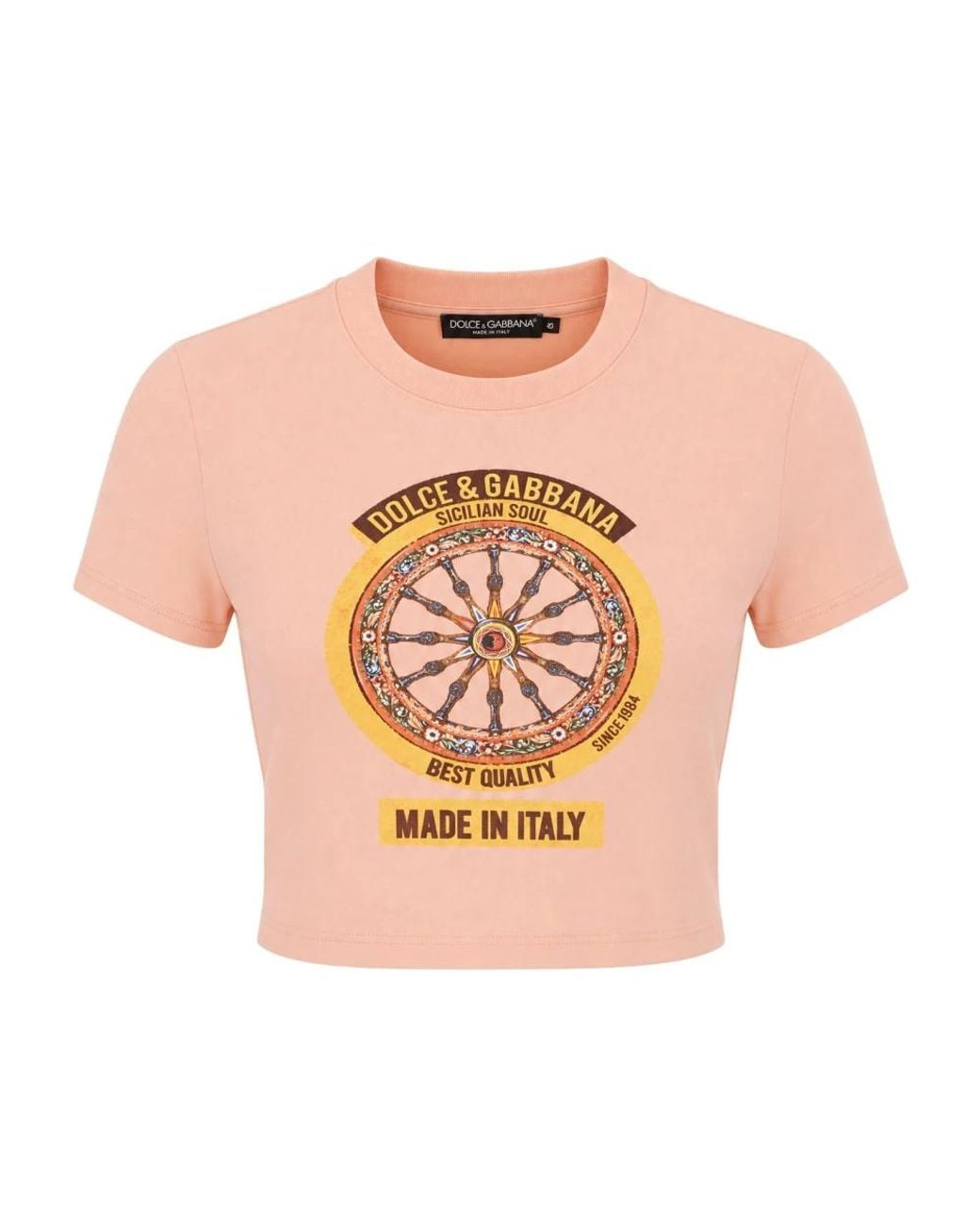 Dolce & Gabbana Pink T-Shirts