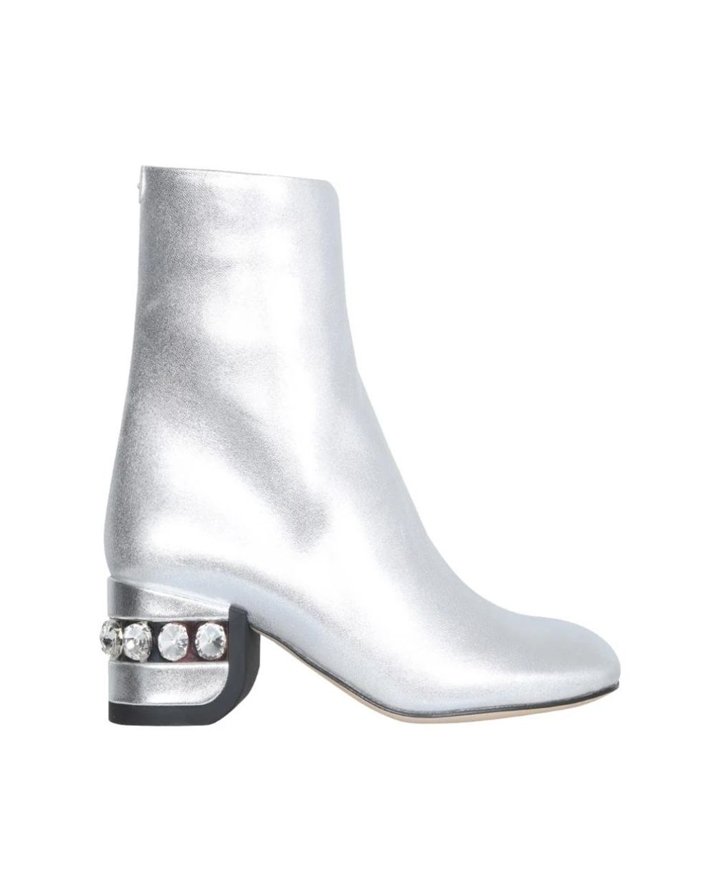 Nicholas Kirkwood White Heeled Boots