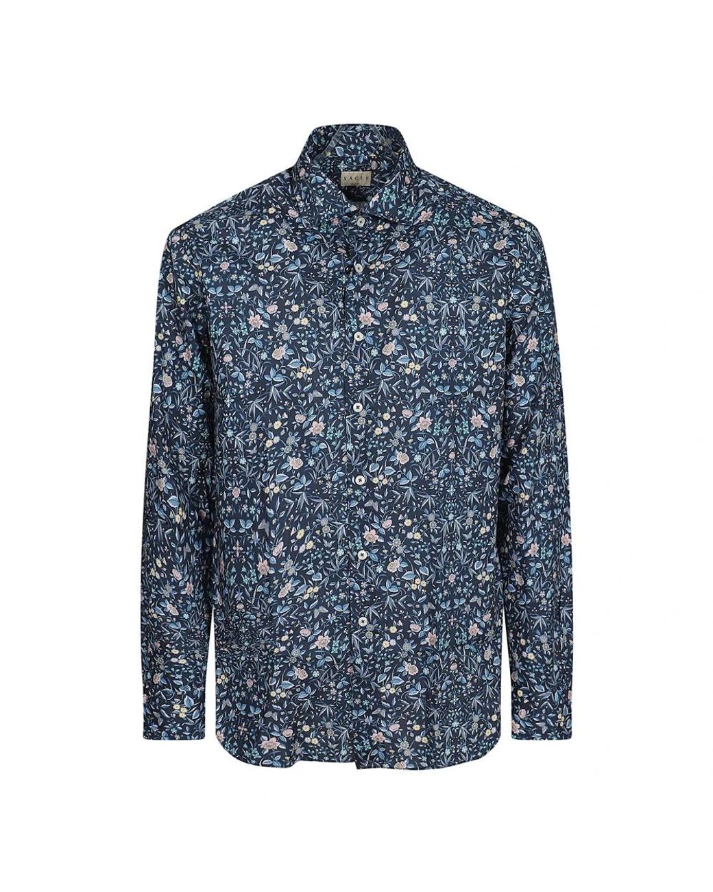 Xacus Blue Casual Shirts for men