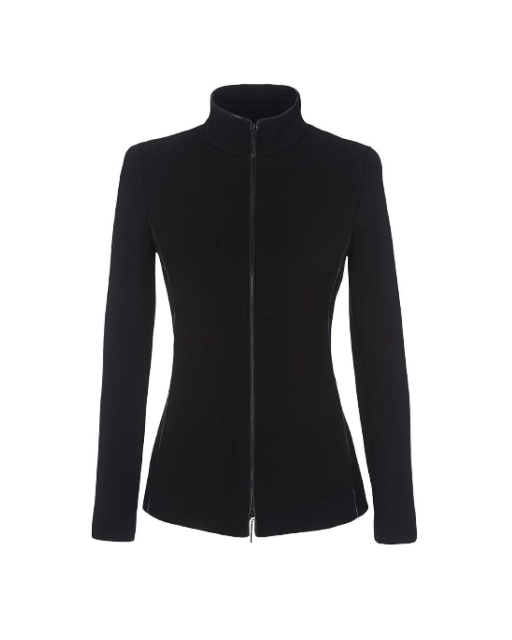 Giorgio Armani Black Zip-Throughs