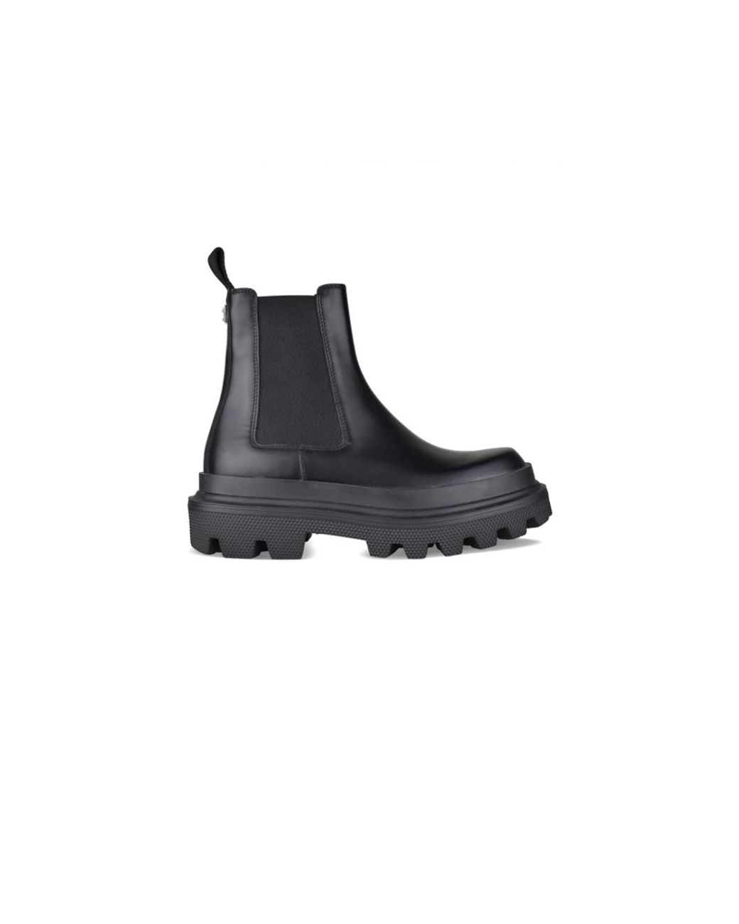 Dolce & Gabbana Chelsea Boots Van Geborsteld Leer in het Black voor heren