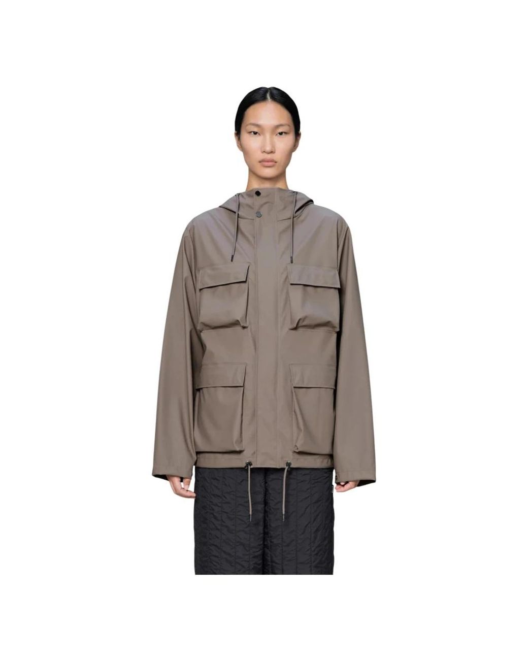 Rains Brown Rain Jackets for men