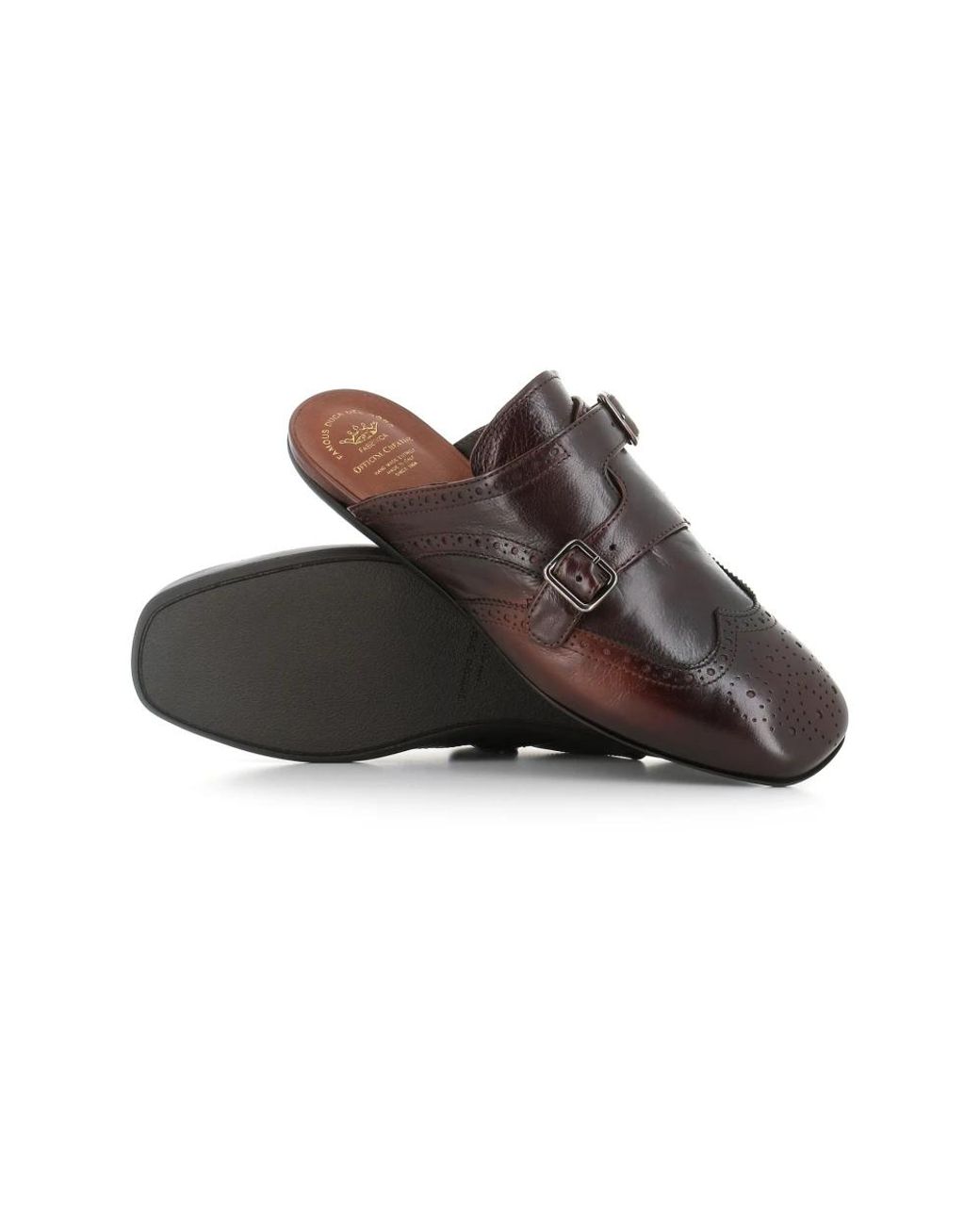 Officine Creative Brown Mules