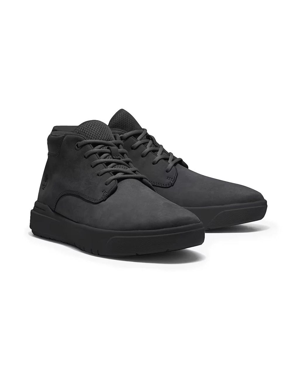 Timberland Black Lace-Up Boots for men