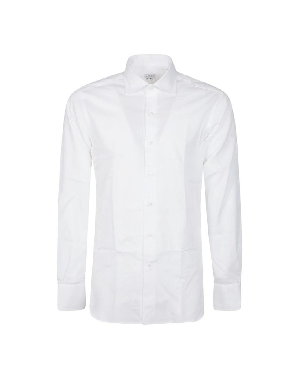 Orian White Formal Shirts for men
