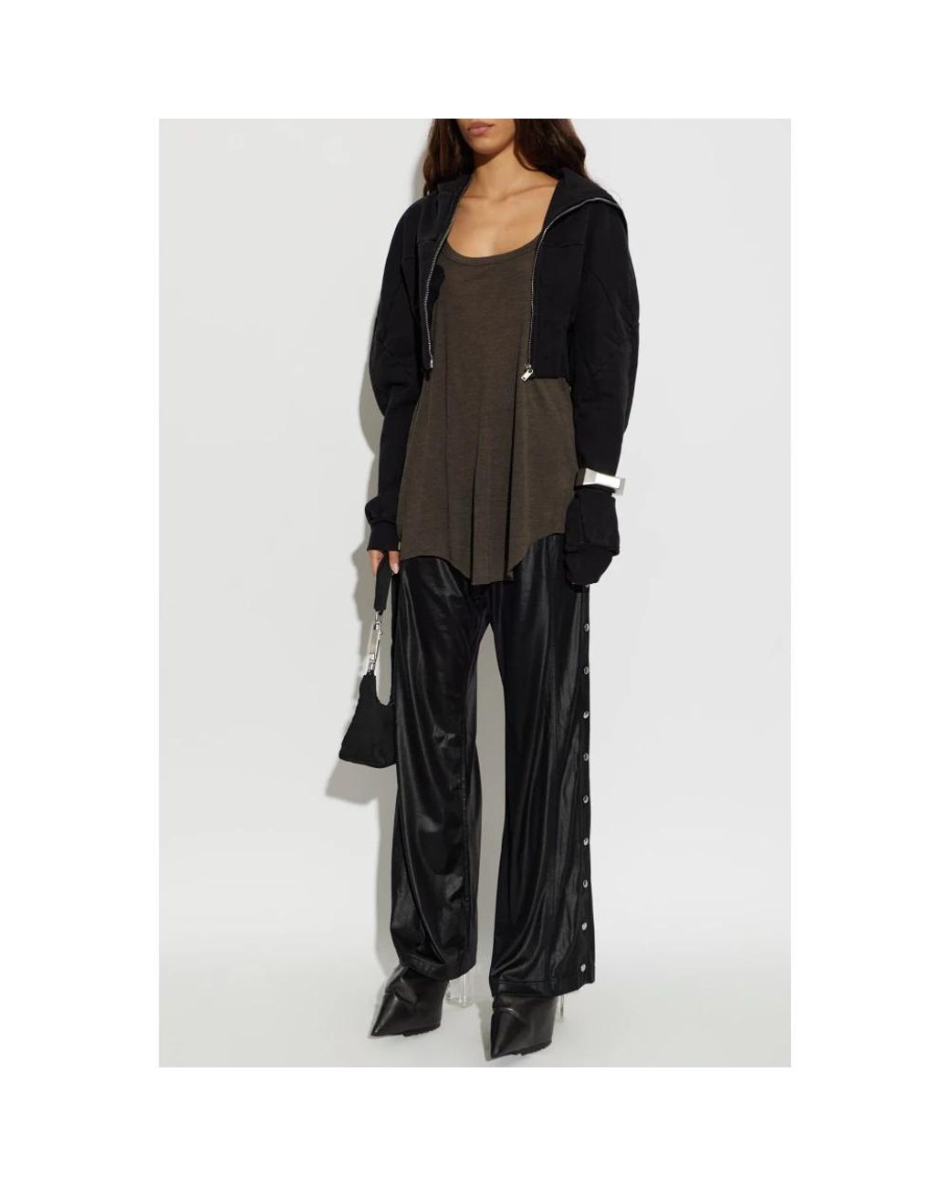 Zip-Throughs Rick Owens de color Black