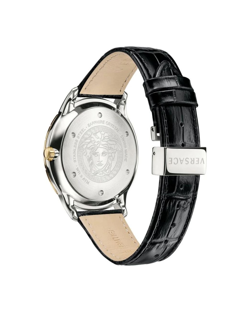 Versace Metallic Watches for men