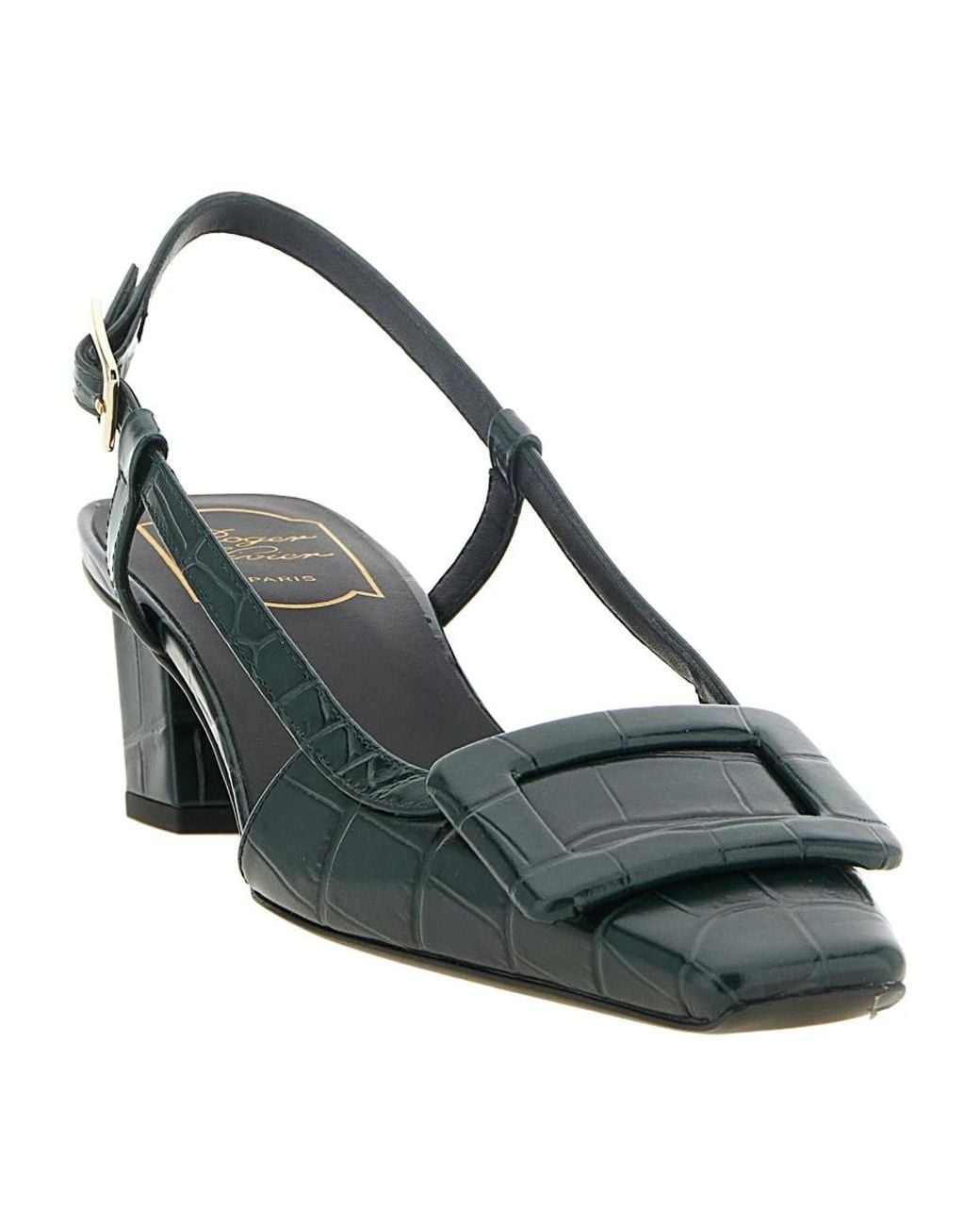 Roger Vivier Green Pumps