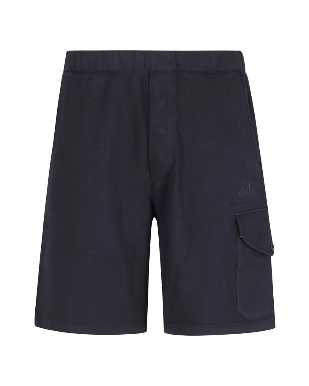 C P Company Blue Casual Shorts for men