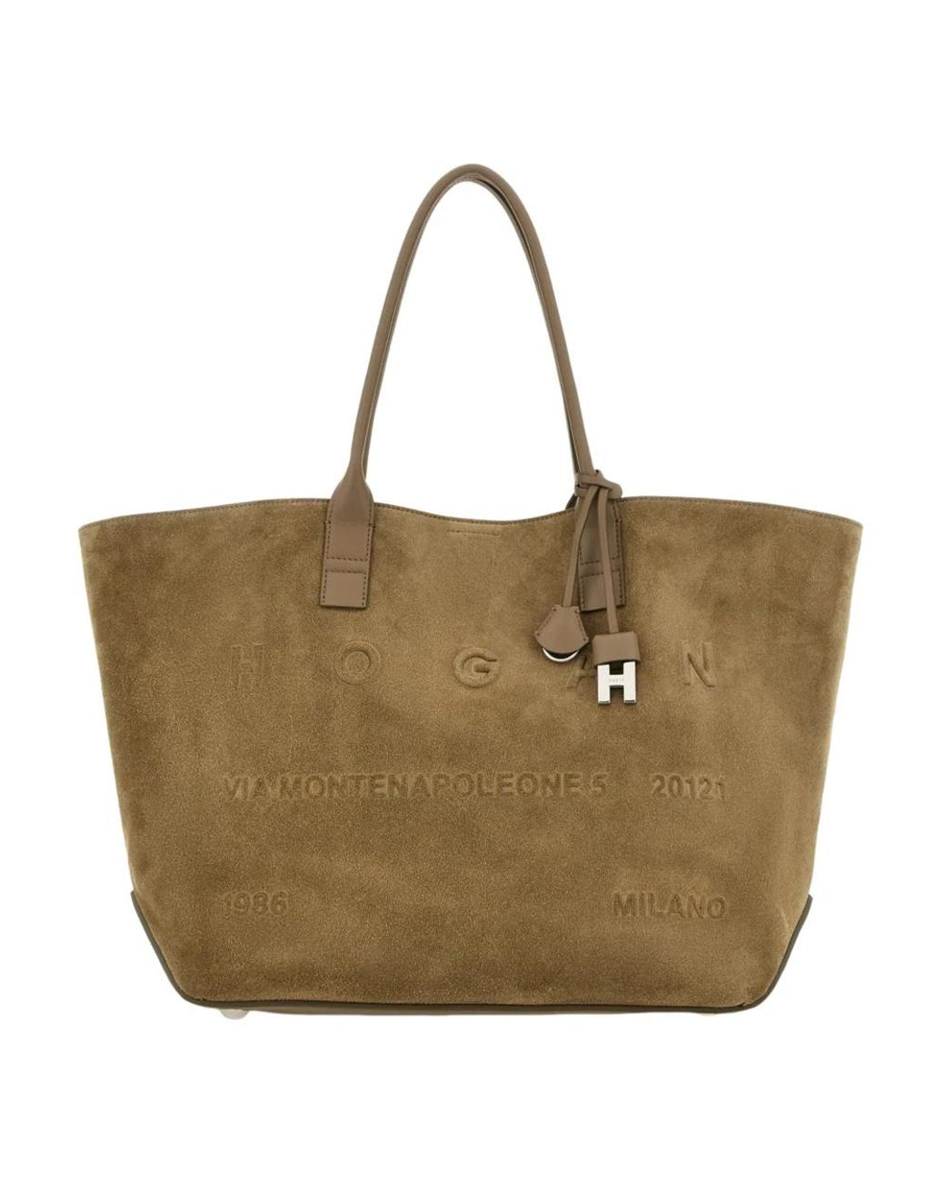 Hogan Green Shopping Bags