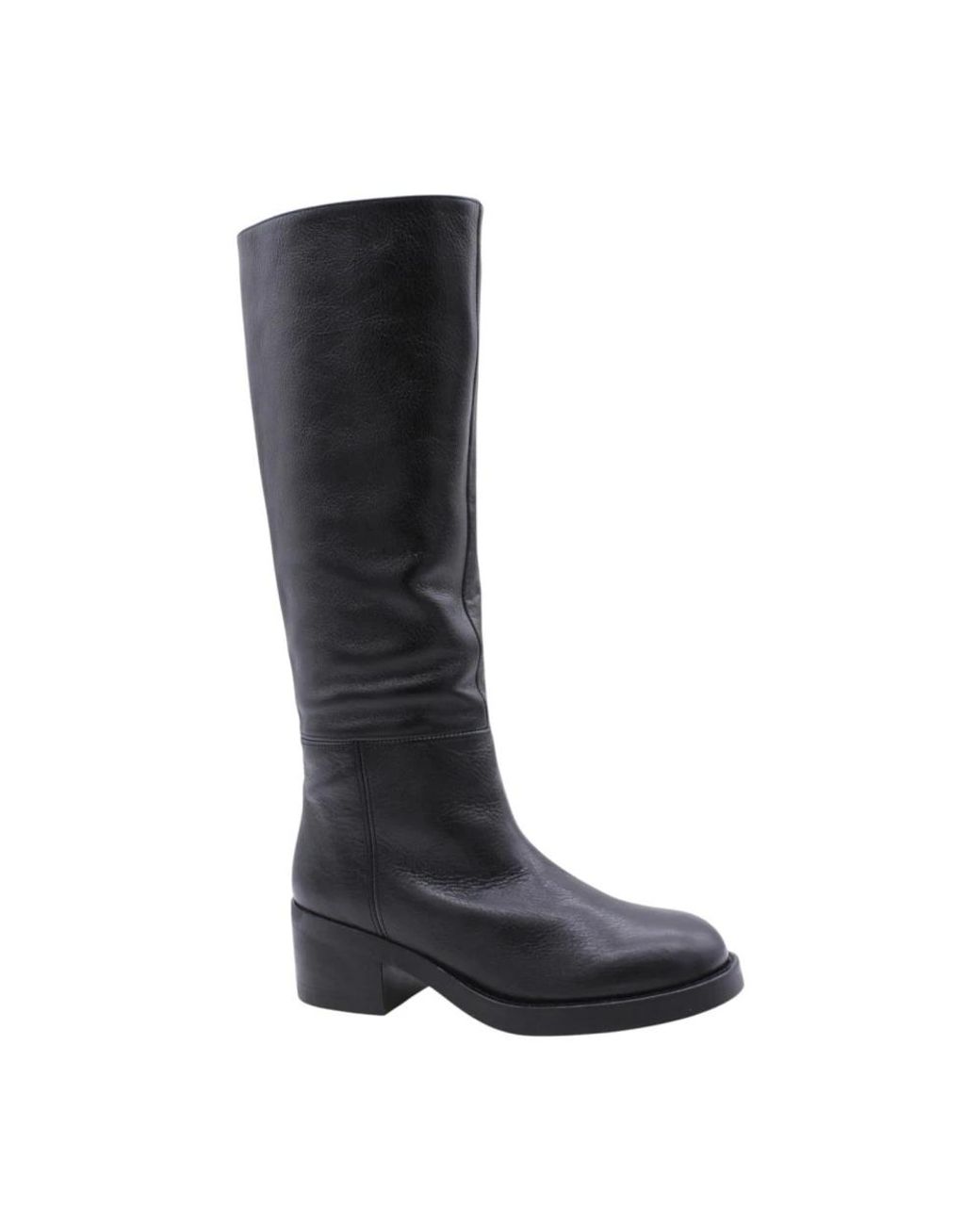 Angel Alarcon Black High Boots