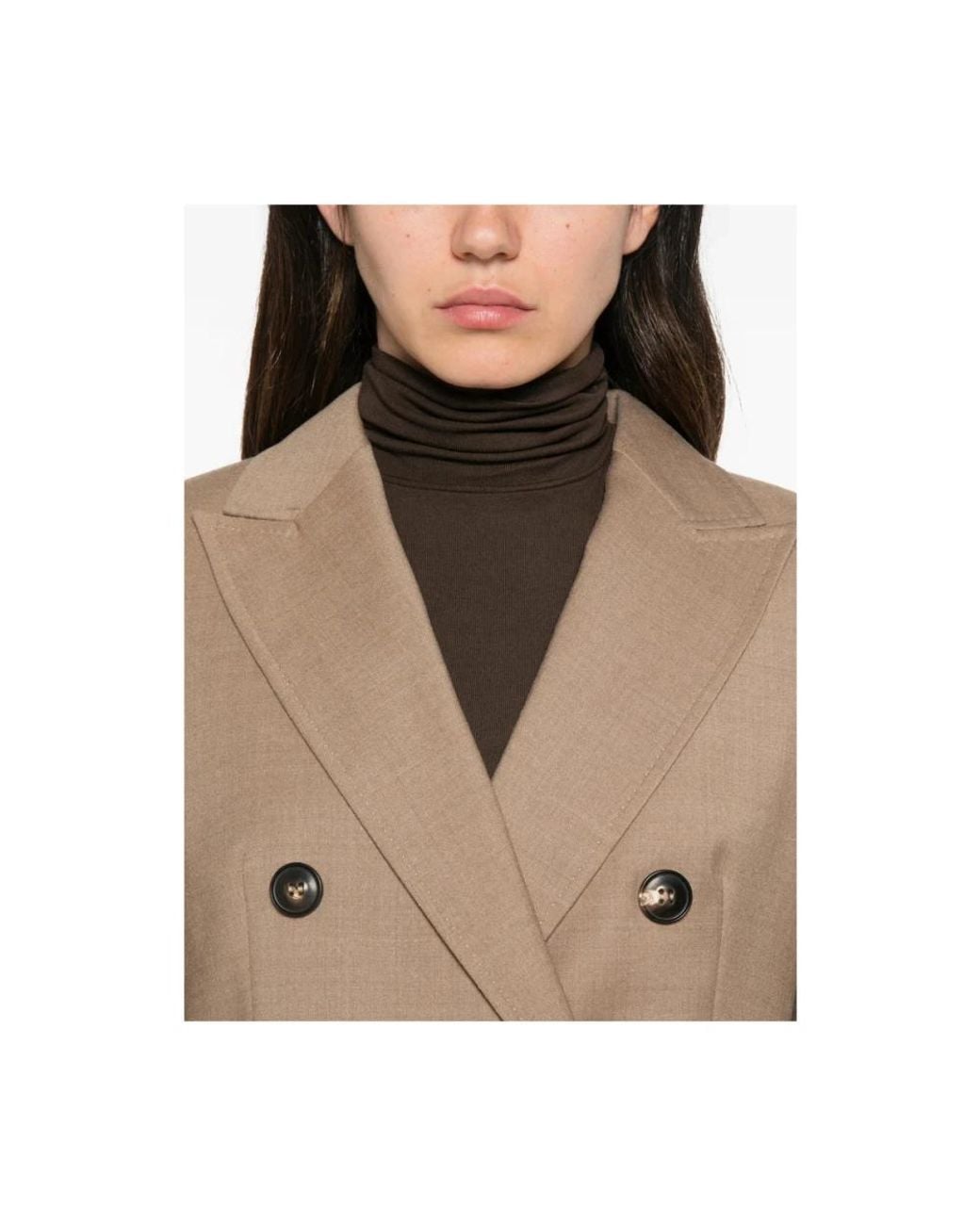 Max Mara Natural Blazers