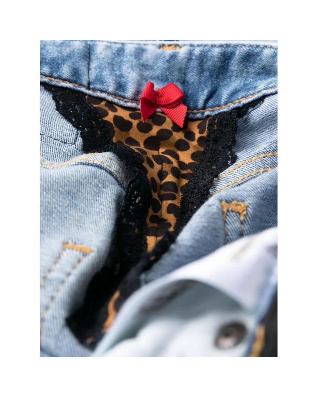 DSquared² Blue Cropped Jeans