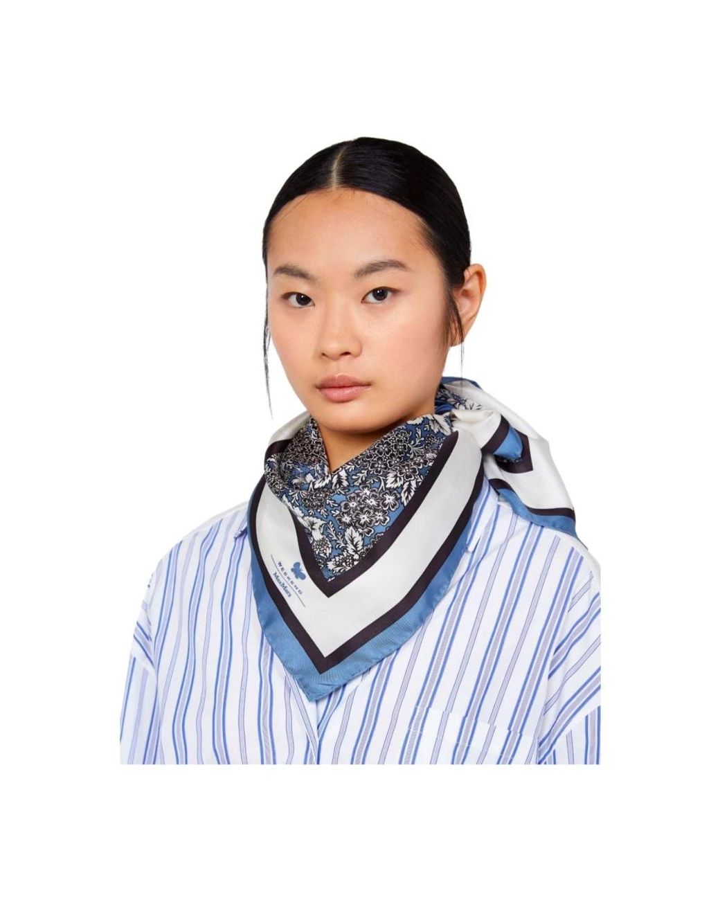 Weekend by Maxmara Metallic Silk Scarves