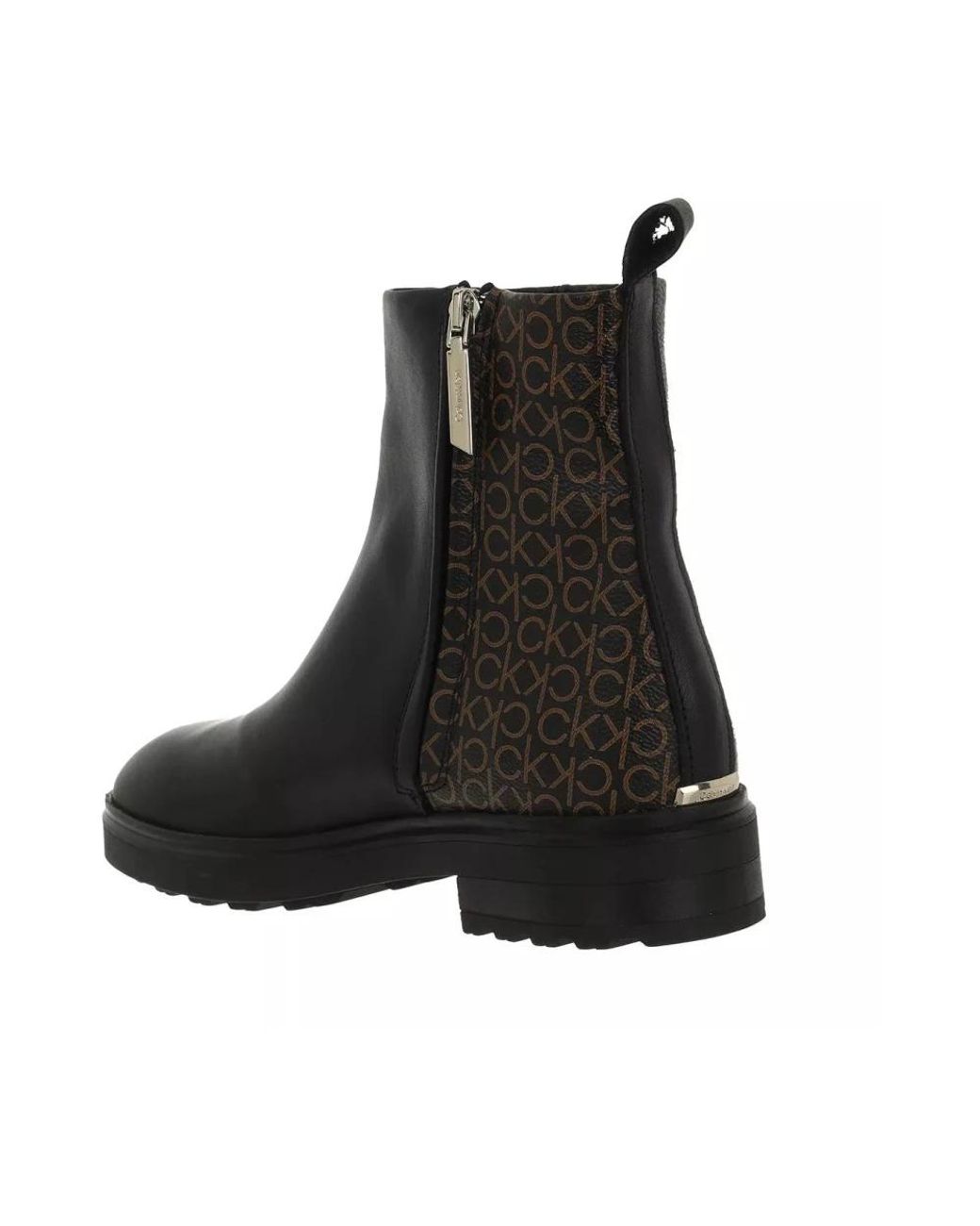 Calvin Klein Black Ankle Boots