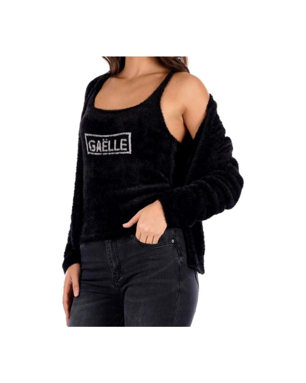 Gaelle Paris Black Cardigans