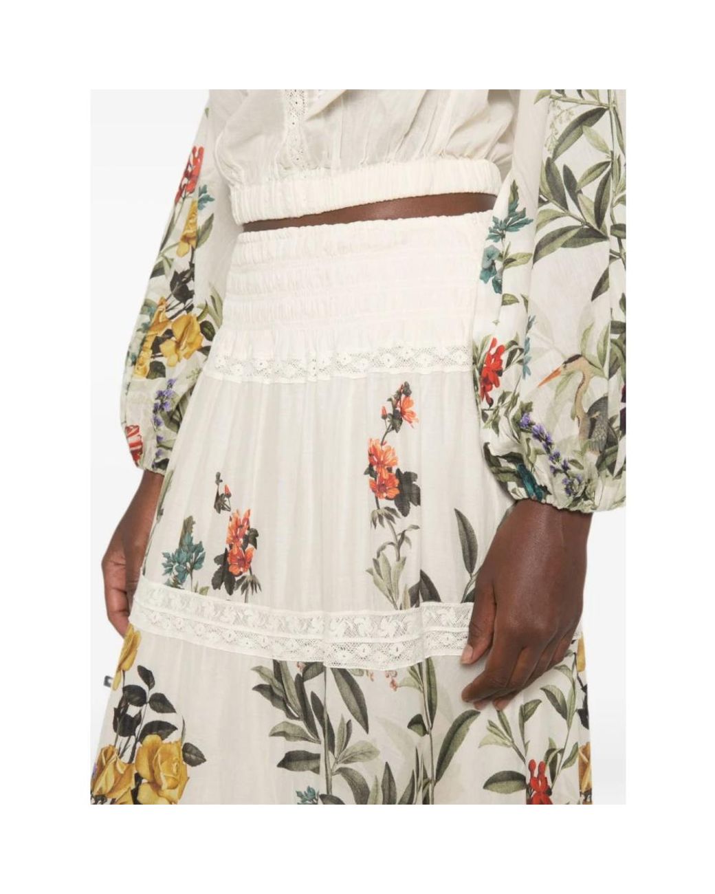 Alice + Olivia White Maxi Skirts