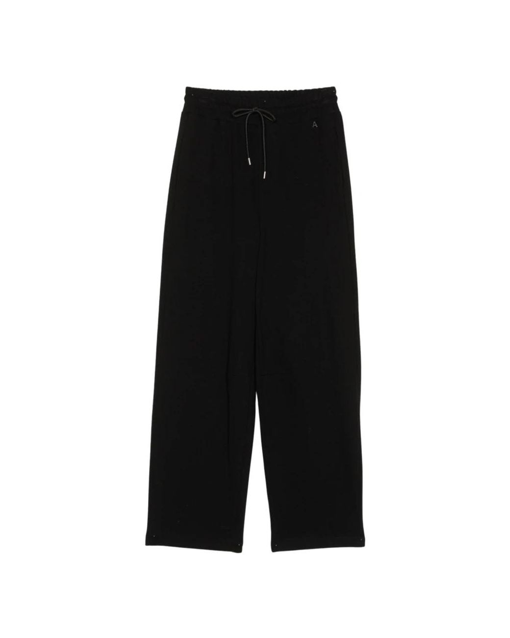 Twinset Pantalone Wide Leg in het Black