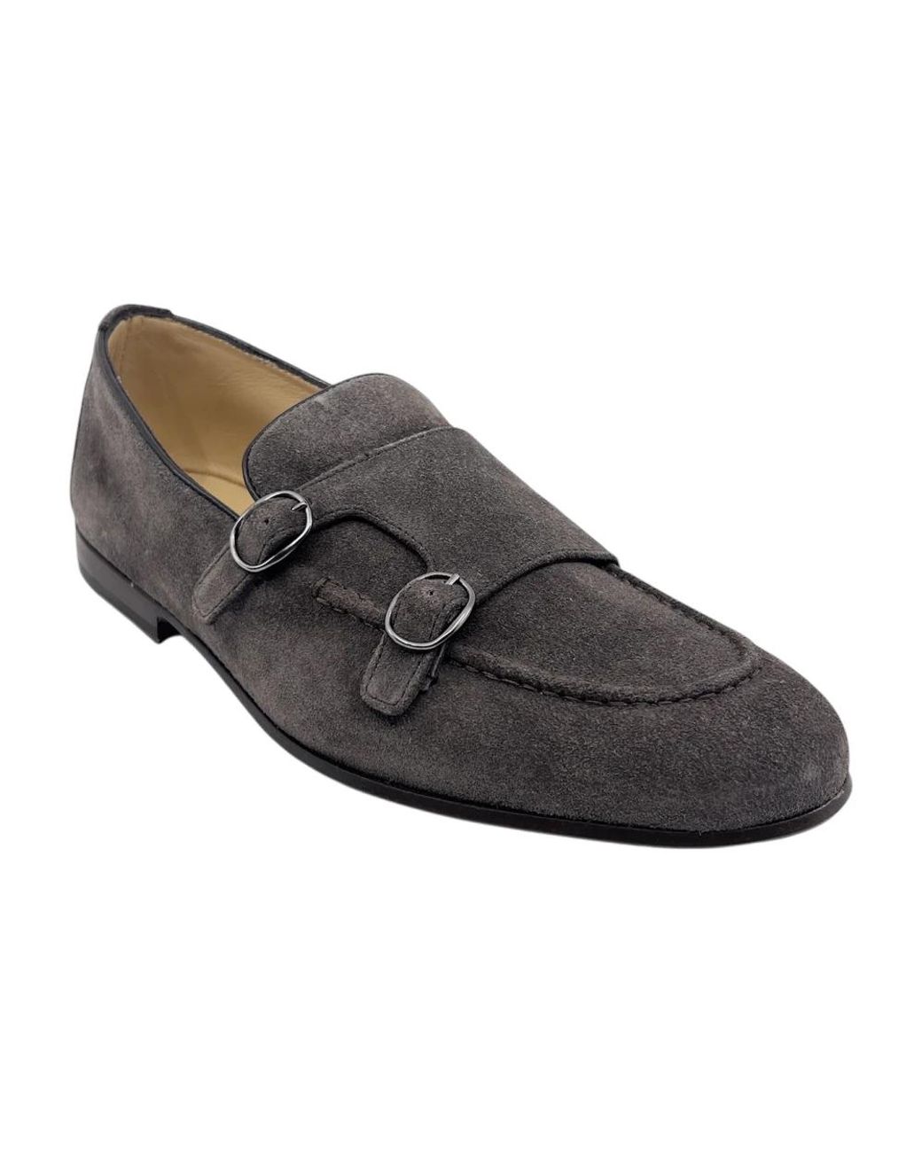 Triver Flight Black Loafers for men