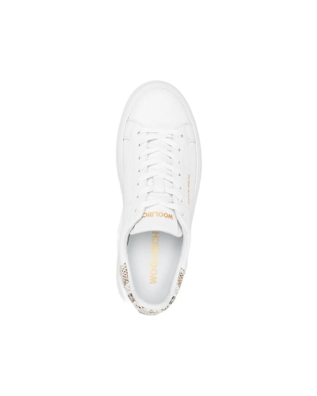 Woolrich White Sneakers Weiß