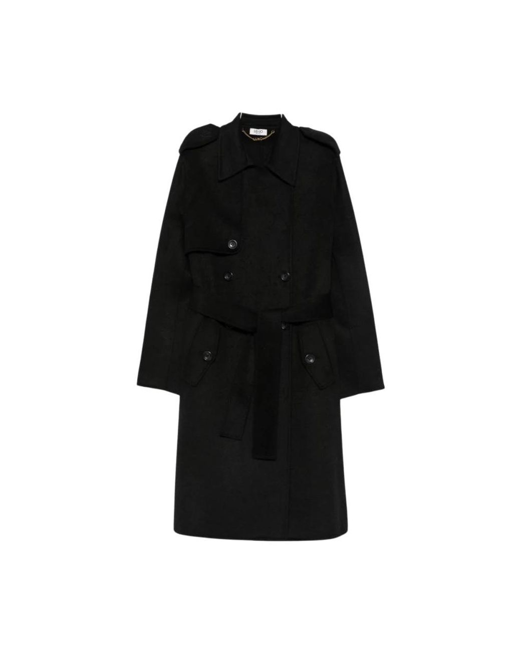 Liu Jo Black Trench Coats