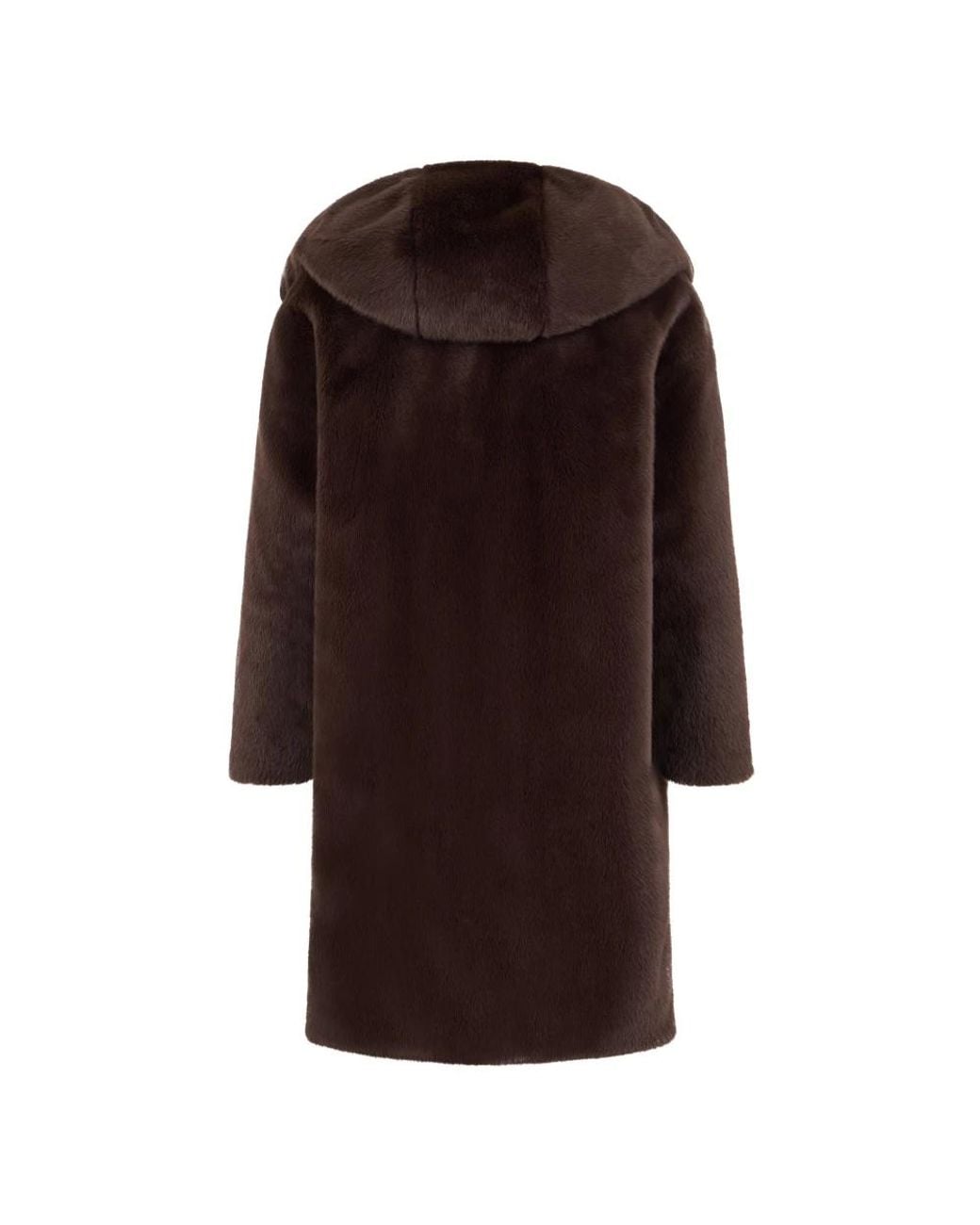 Herno Brown Faux Fur & Shearling Jackets