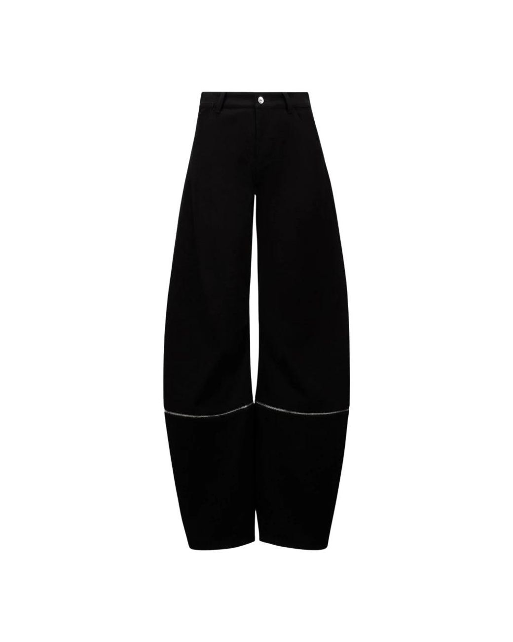 Moncler Black Wide Trousers for men