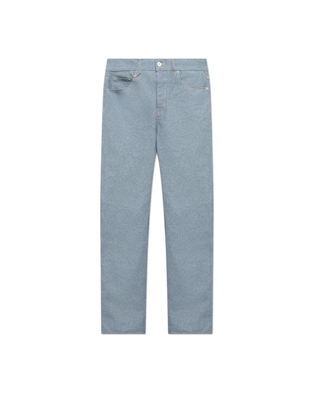 Jacquemus Blue Straight Jeans for men