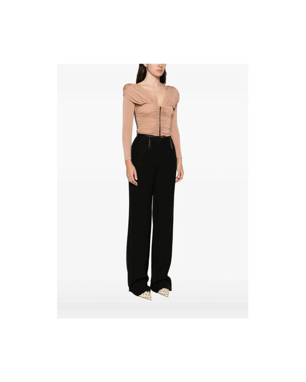 Elisabetta Franchi Brown Full-Body