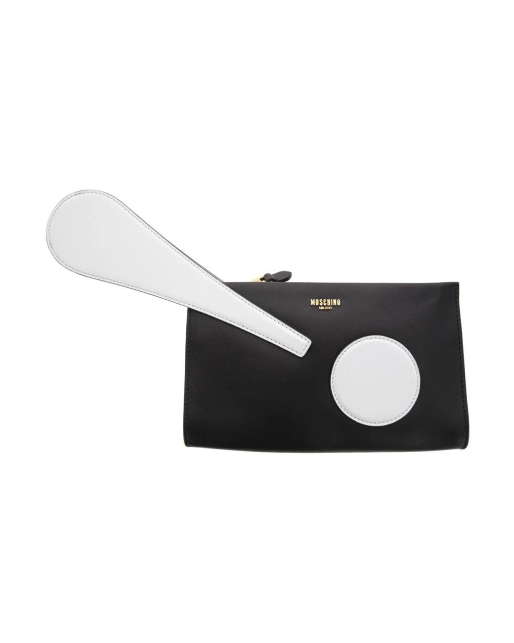 Moschino Black Clutches