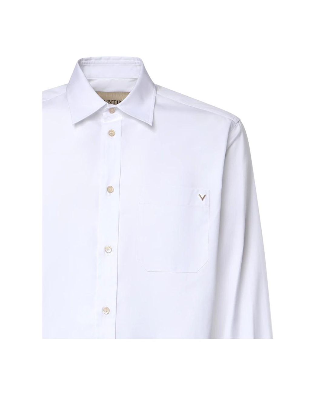 Valentino Garavani White Formal Shirts for men