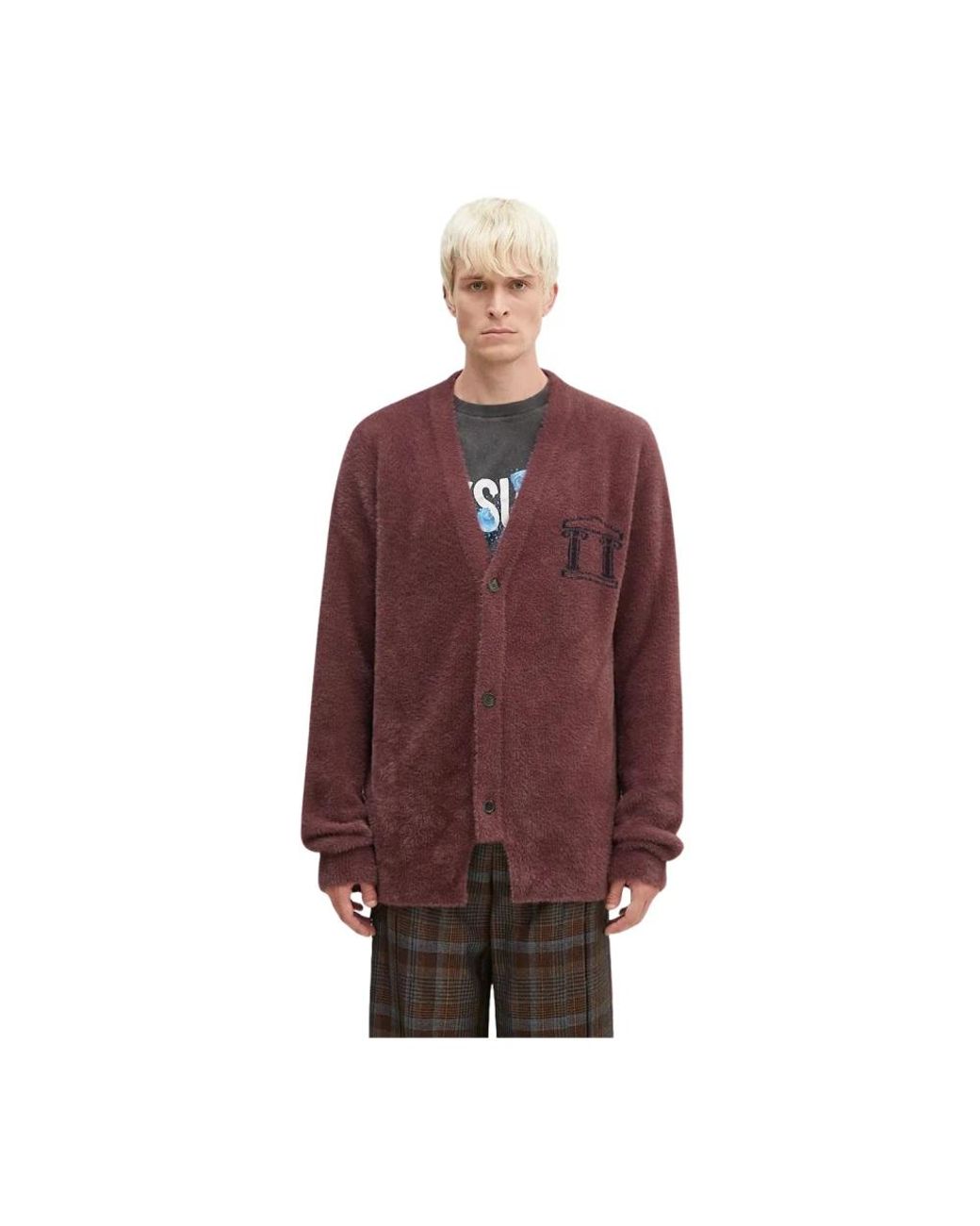Aries Cardigans in het Brown voor heren