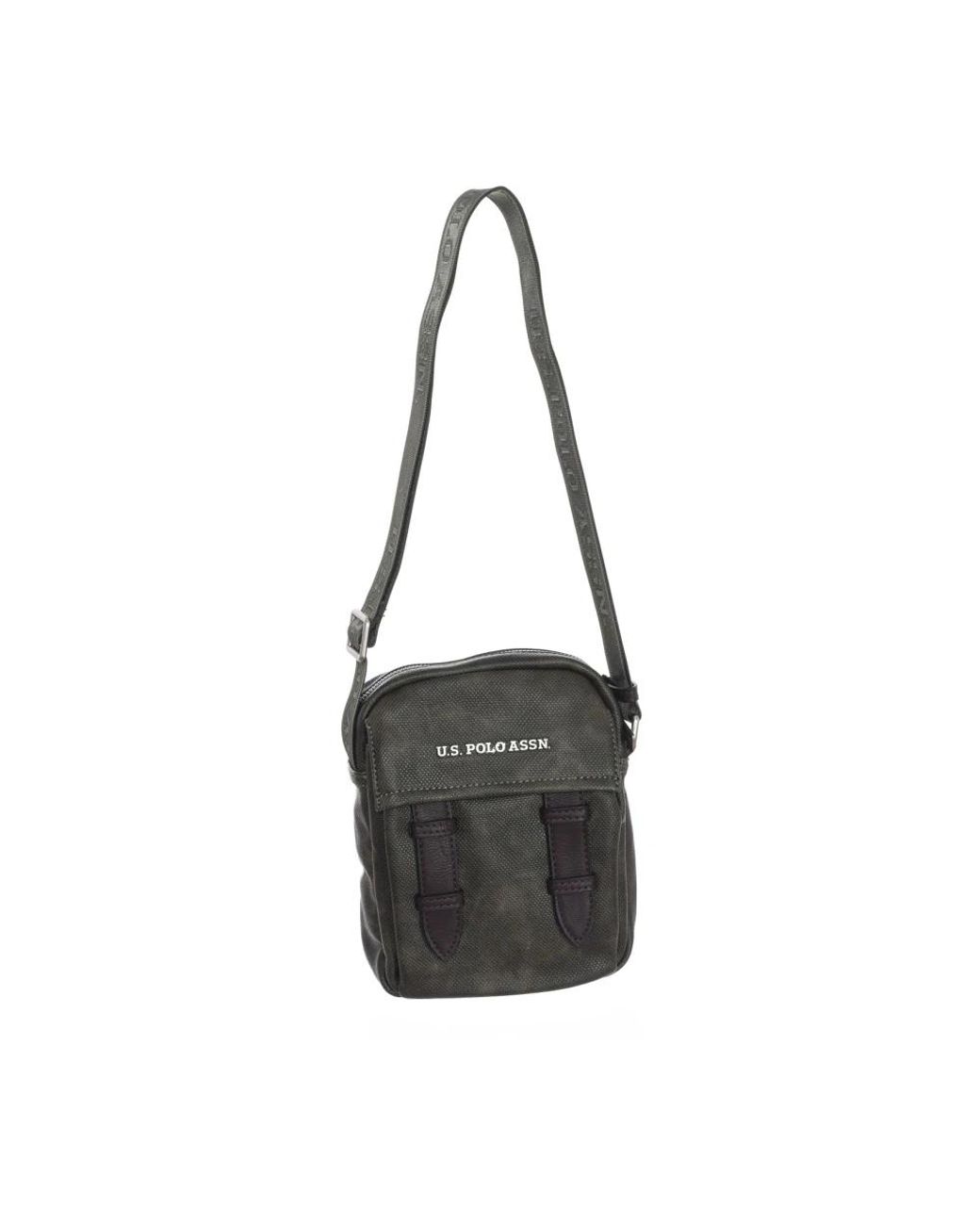 U.S. POLO ASSN. Black Cross Body Messenger for men