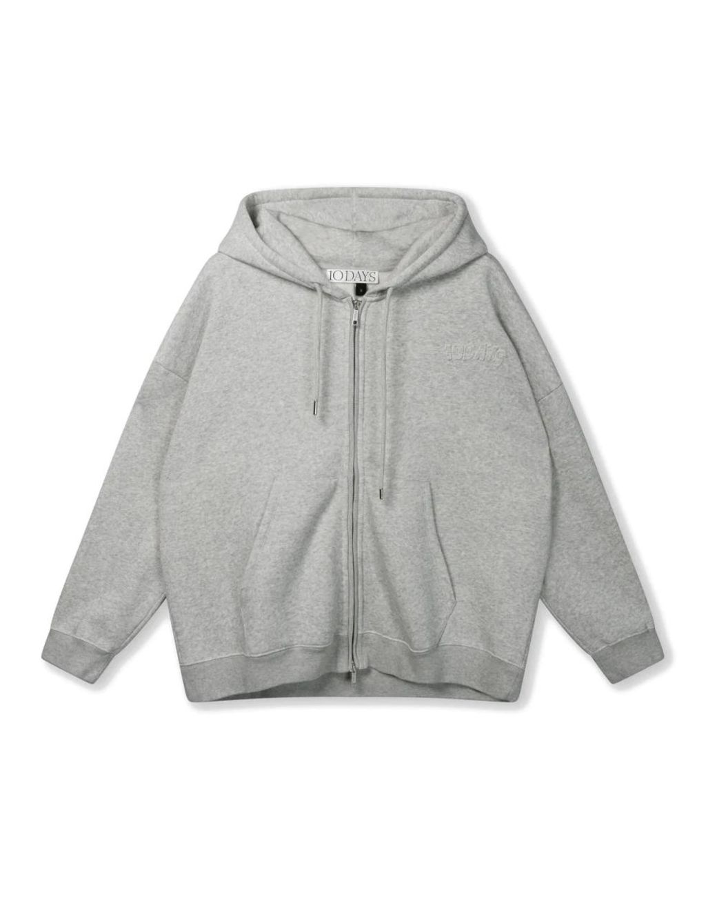 10Days Gray Zip-Throughs