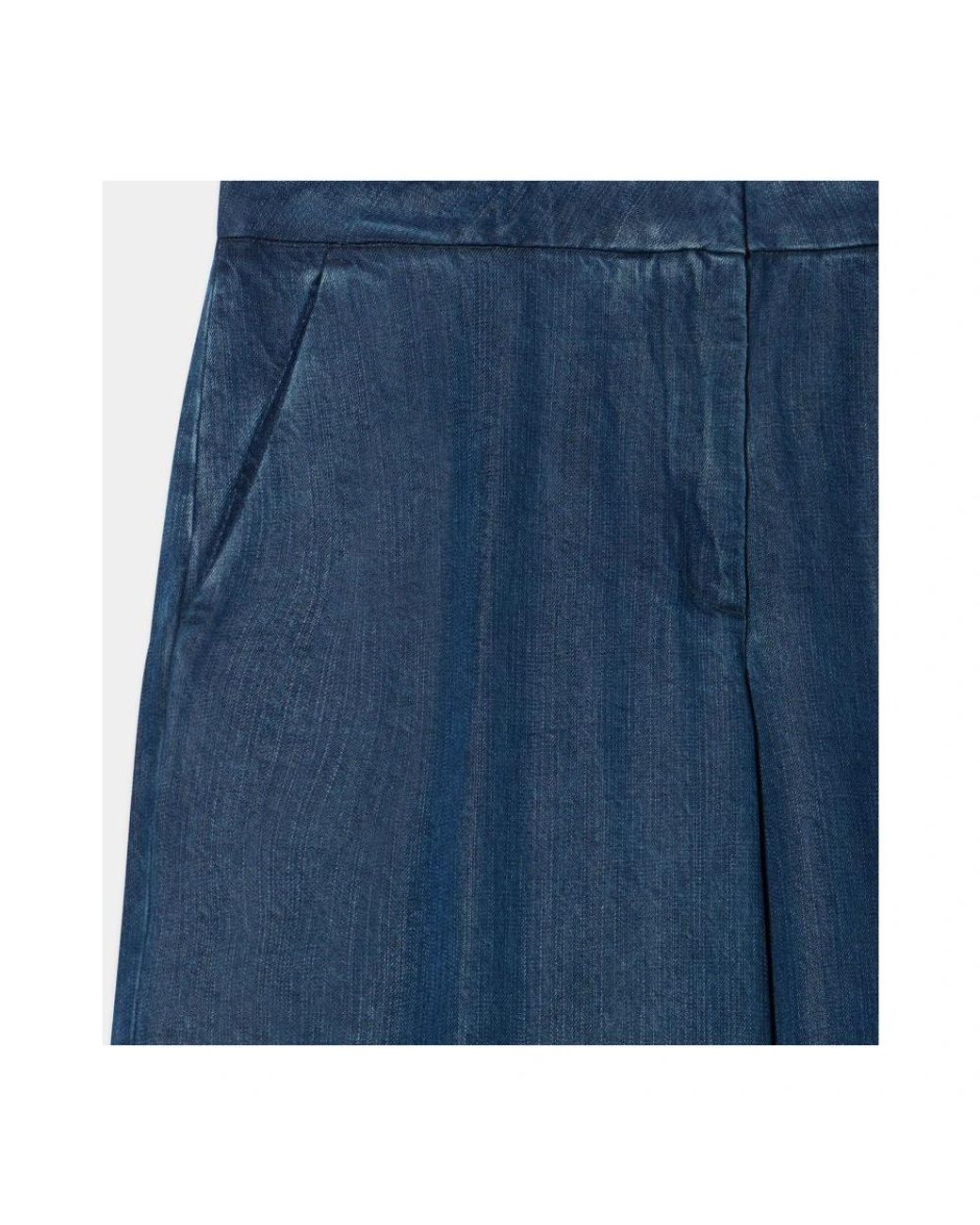 Brooks Brothers Blue Wide Trousers