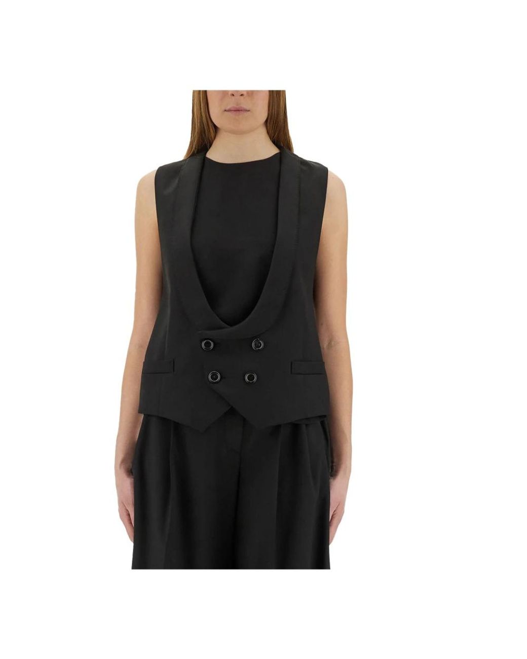 Moschino Black Vests