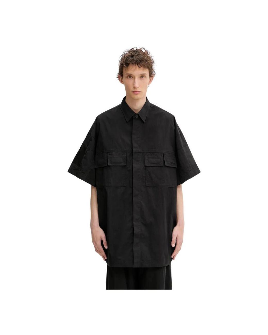 032c My Own Mind Shirt in het Black voor heren