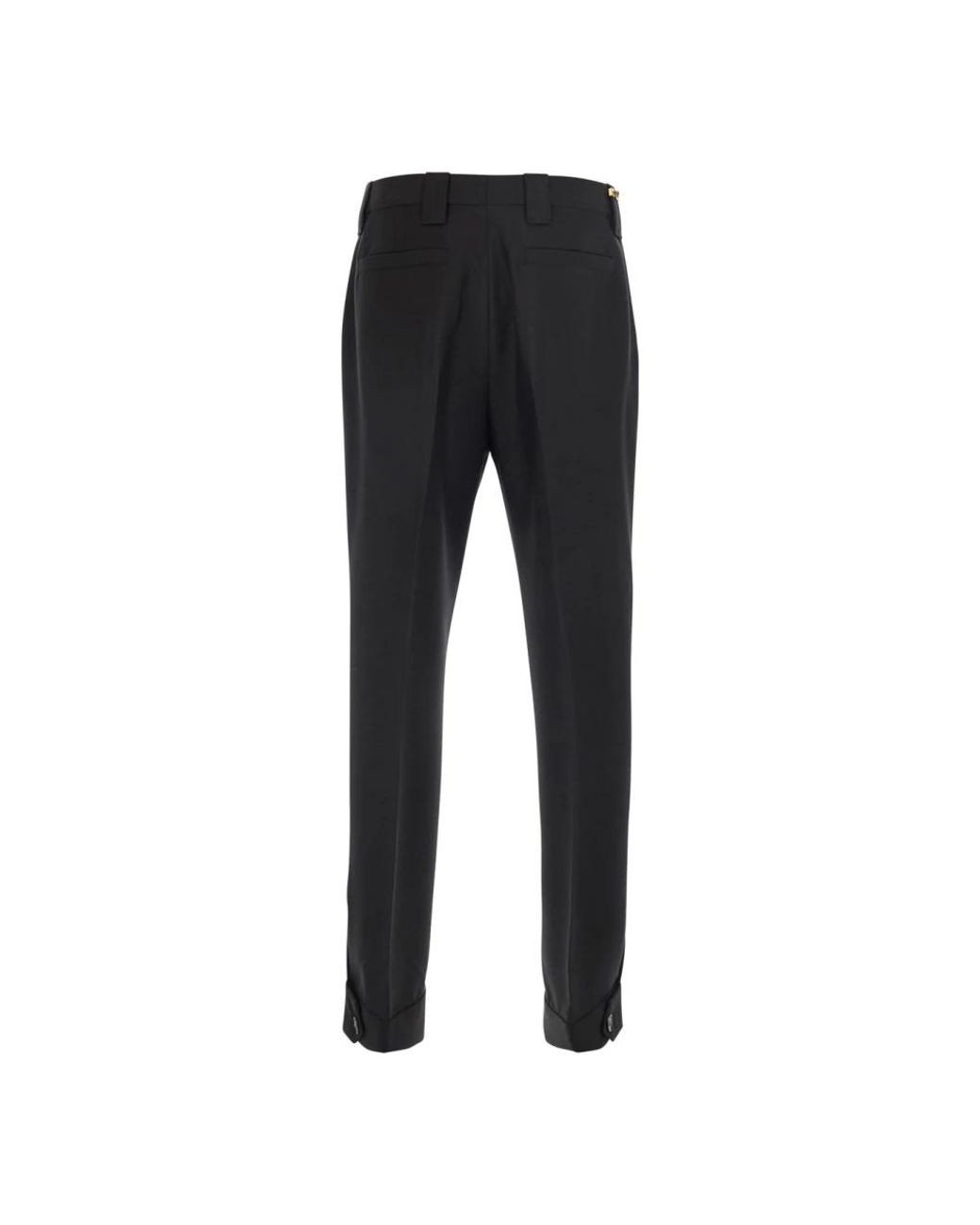 Versace Black Suit Trousers for men