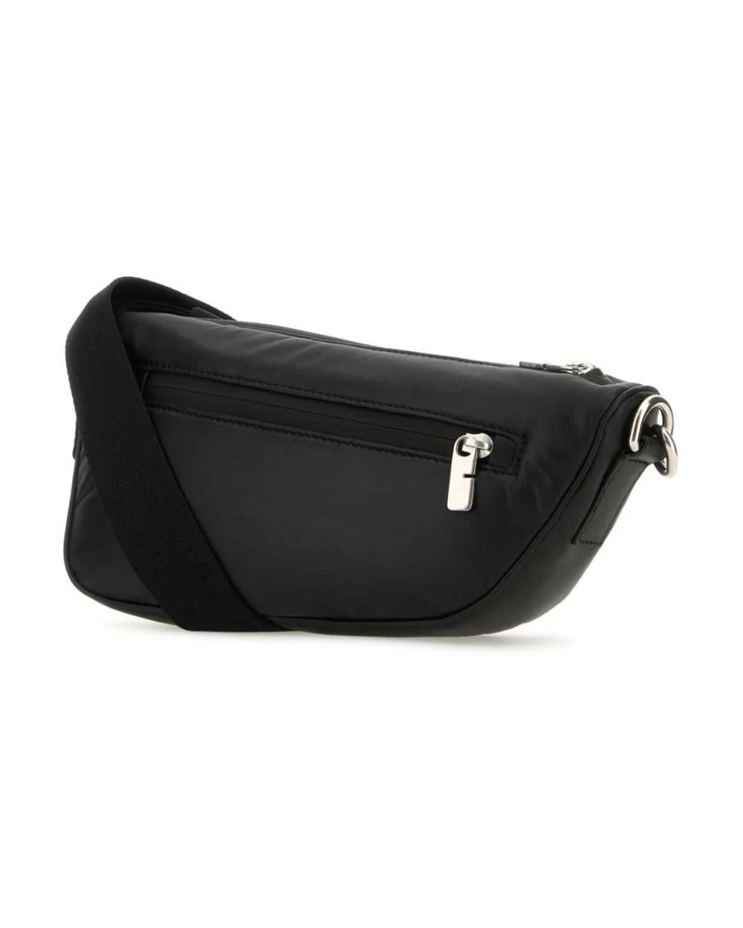 Burberry Black Belt Bags for men