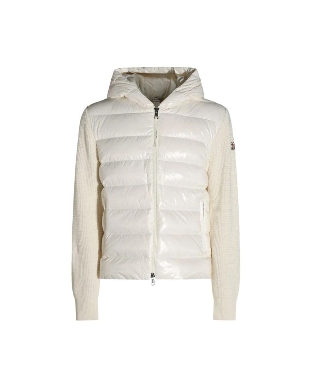 Moncler White Winter Jackets for men