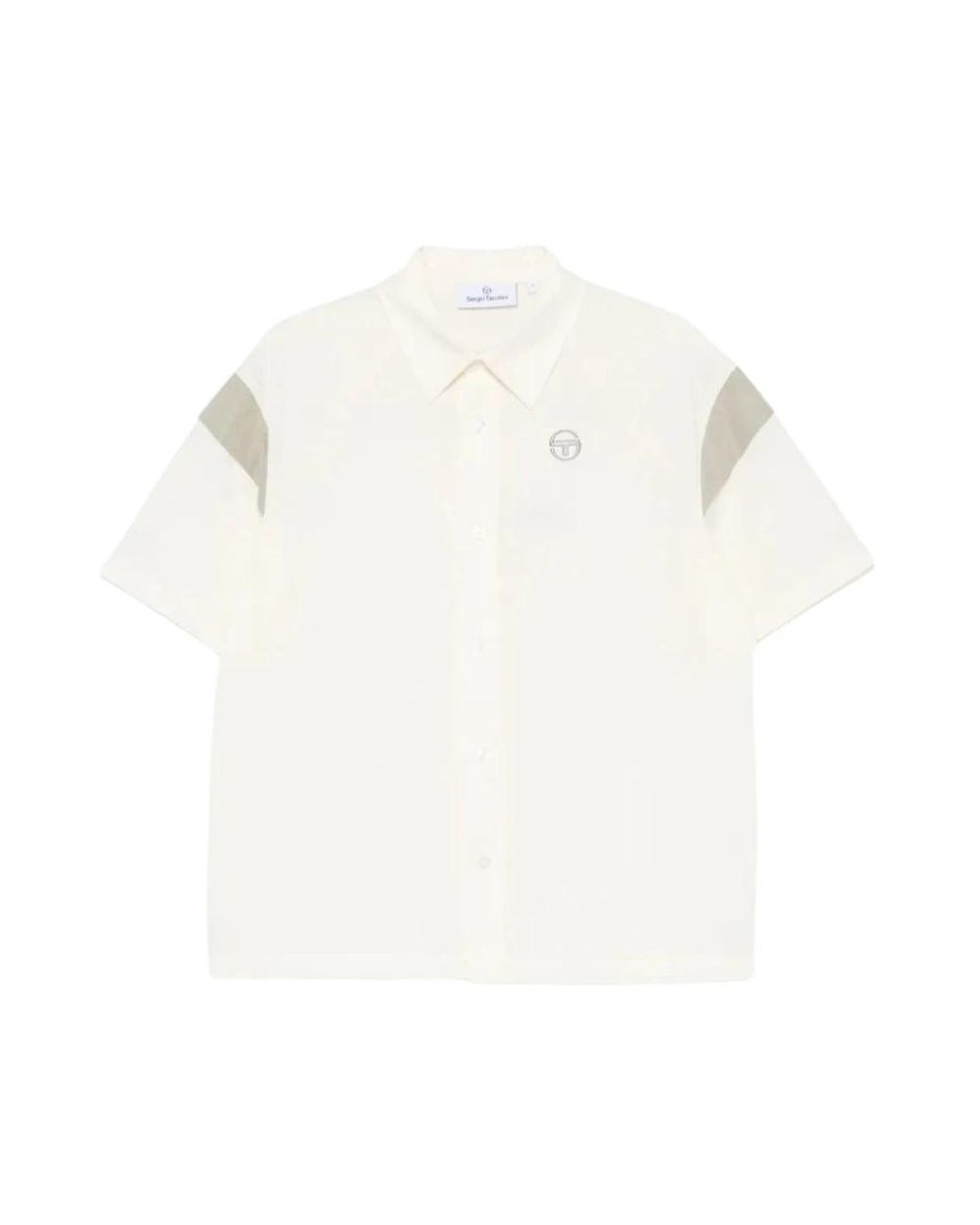 Sergio Tacchini Capodimonte Shirt Grd/Ast in het White voor heren